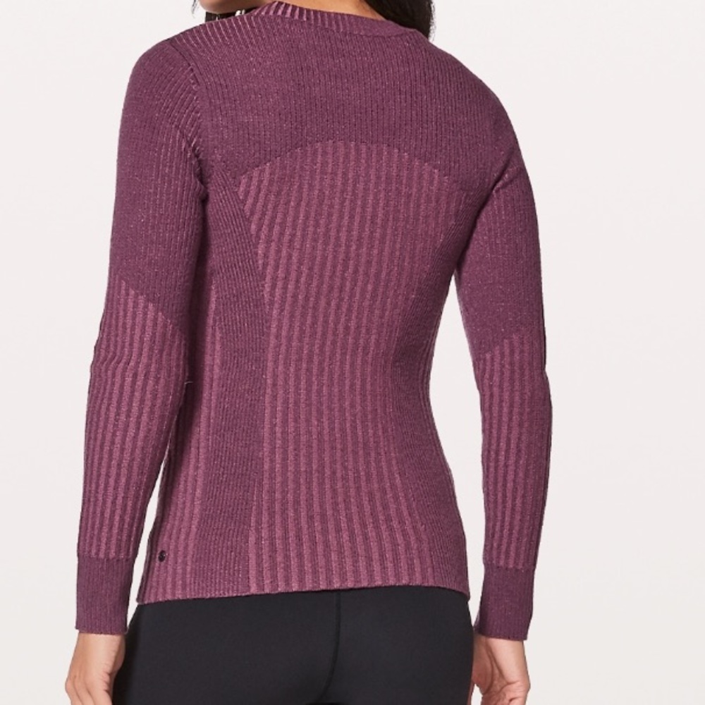 NWT LULULEMON FEELING BALANCED SWEATER - 6 or 8 - Picture 6 of 8